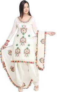 EthnicJunction Chanderi Cotton Salwar Suit Dress