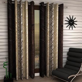 Home Sizzler Abstract Door Curtain