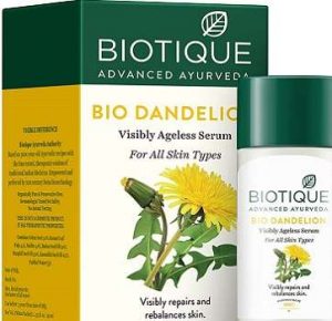 Biotique Bio Dandelion Visibly Ageless Serum Cream