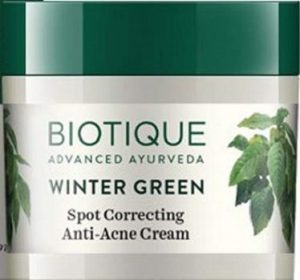 Biotique Bio Winter Green Spot Correcting And Anti Acne Cream