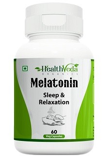 Health Veda Organics Melatonin Capsules