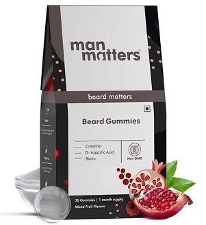 Man Matters Beard Gummies For Men