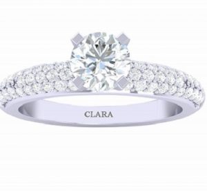 Clara Swarovski Zirconia Crystal Ring
