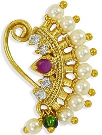 Desire Collection Marathi Nose Ring