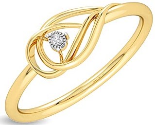 Kisna 14K Stylish Diamond Ring