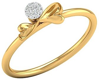 Kisna Gold Ring For Women