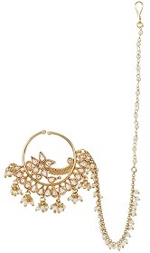 Prita Traditional Gold Plated Nath