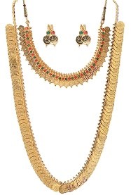 Youbella Maharani Coin Necklace