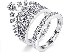 Jewels Galaxy Stylish Sparkling Ring