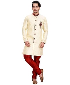ABC Garments Cotton Silk Sherwani