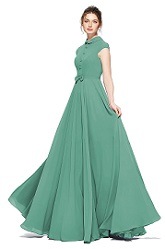 Fibreza Women's A-Line Maxi Dress