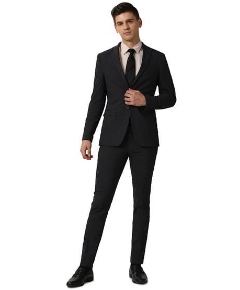 PE Men's Super Premium Black Suit