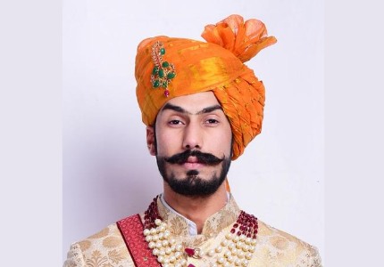 Kesariya Rajputi Safa For Men 1