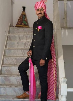 Royal Style Jodhpuri Suit Design 1