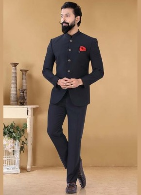 Royal Style Jodhpuri Suit Design 4
