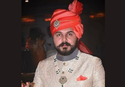 Wedding Rajputi Safa For Groom 3