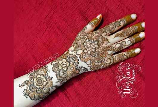 Back Hand Arabic Mehandi Ki Design (5)