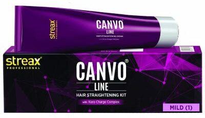 Streax Professional Hair Straightening Kit