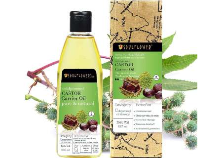 Soulflower Organic Castor Hair Oil