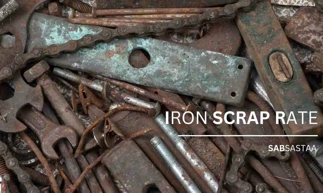 लोहा स्क्रैप रेट आज 2023 | Today Iron Scrap Rate Per Kg