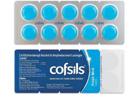 Cipla Cofsils Lozenges Medicine