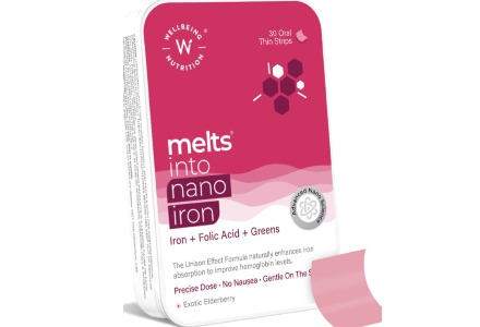 Wellbeing Nutrition Melts Iron Strips