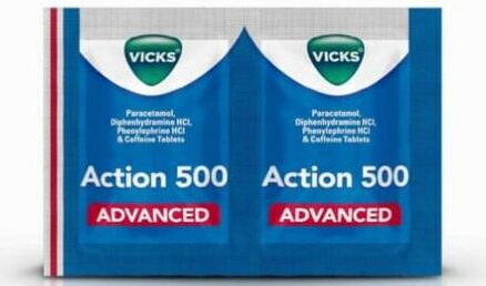 Vicks Action 500 Advanced Tablet