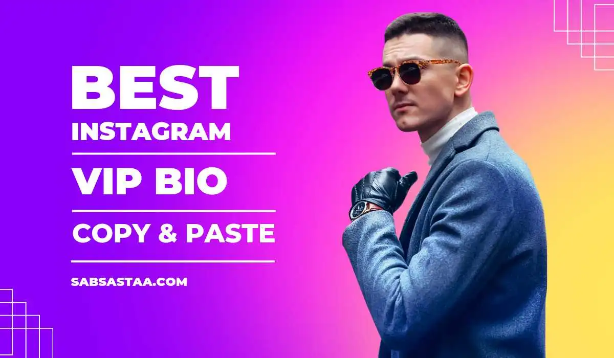 100+ Best Instagram VIP Bio 2023 (Copy & Paste)