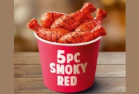5 Pc Smoky Red Chicken