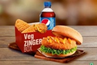 KFC Veg Zinger Box