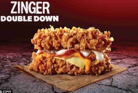 KFC Zinger Double Down