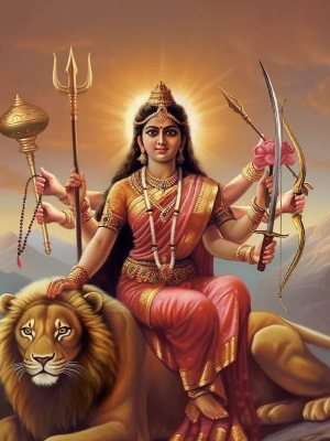 Maa Durga Image For Navratri (1)