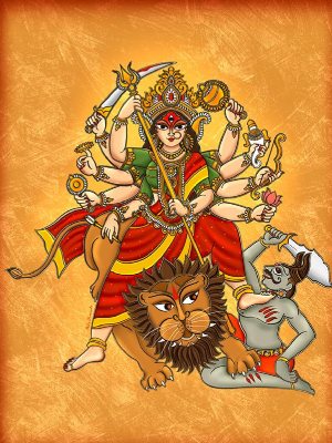 Maa Durga Image For Navratri (2)