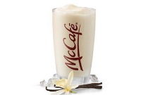 McCafe Vanilla Coffee Frappe
