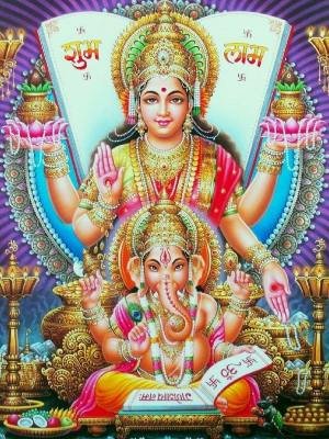 Laxmi And Ganesh Picture (8)