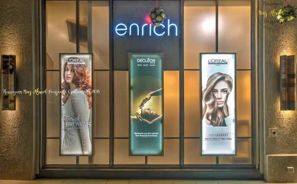 Enrich Salon Price List for All Packages 2024