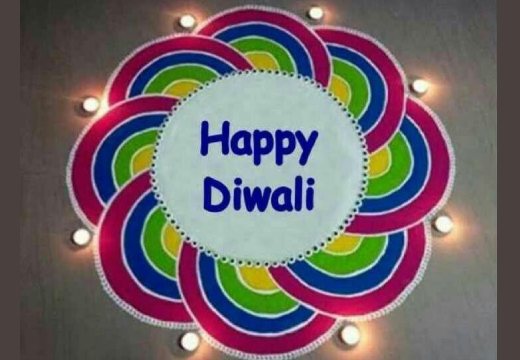 Happy Diwali Rangoli Photo 10