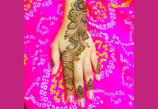 Mehndi Design For Left Hand (10)