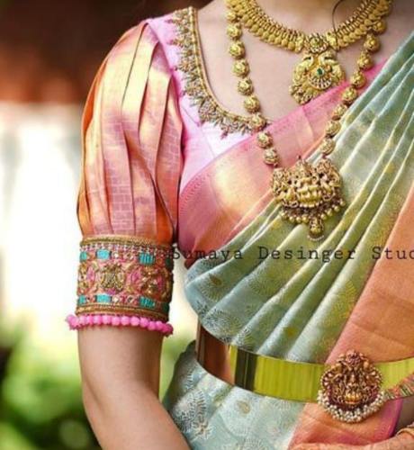 Designs For Silk Saree Blouse (2)