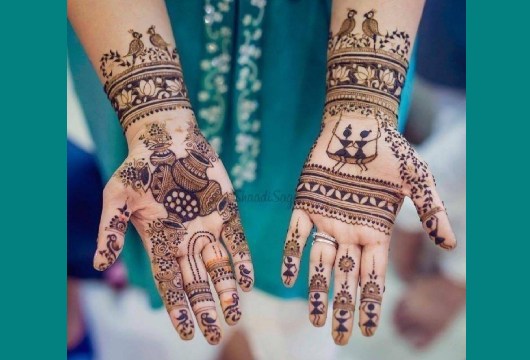 Festival Special Front Hand Mehndi 6