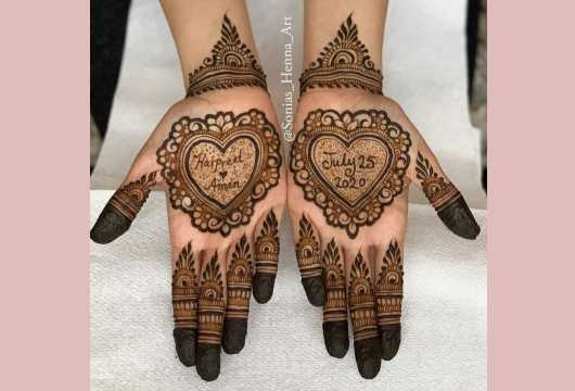 Festival Special Front Hand Mehndi 7
