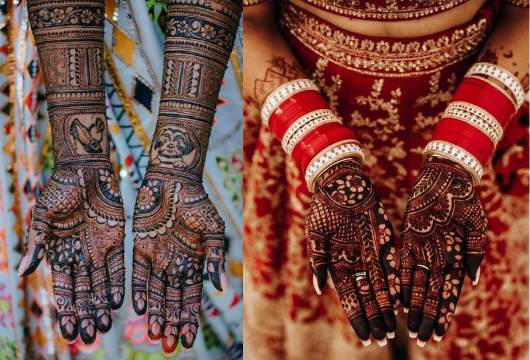 Front Hand Mehndi For Bridal 5