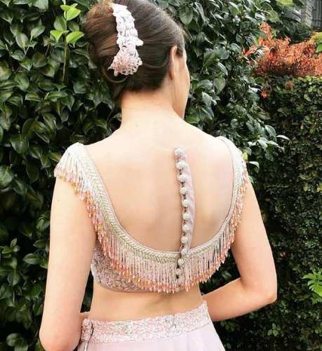 Net Saree Blouse Back Designs (5)