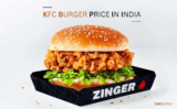 KFC Burger Price In India | KFC Chicken, Veg, Double Down, Zinger Burger Price